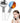 Glacial Bliss Stainless Steel Cryo Massage Globes for Facials, Waxing and Other Treatments / 2 Globes with White Handles