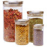 Glass Canister with Stainless Steel Lid / 34oz