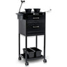 Glider PRO Metal Hair Trolley / Heavy Duty Salon Station for Color, Updos, Perms, and More by HANS Equipment