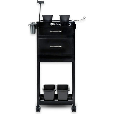 Glider PRO Metal Hair Trolley / Heavy Duty Salon Station for Color, Updos, Perms, and More by HANS Equipment