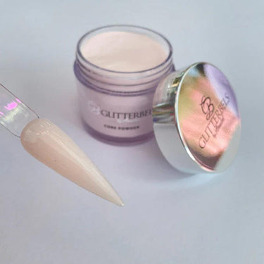 Glitterbels Acrylic Powder - Peacherbel Soft / 0.98 oz.