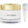 Glitterbels Glittered Acrylic Powder - Snowball Fight / 0.98 oz.