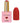 Glitterbels Hema-Free Gel Polish - Hot Red Sparkle / 0.27 fl. oz.