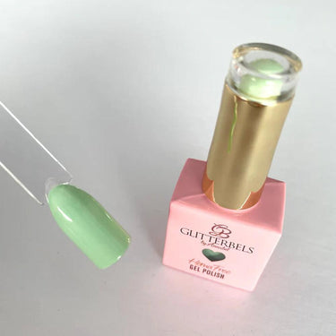 Glitterbels Hema-Free Gel Polish - Matcha Tea / 0.27 fl. oz.