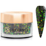 Glitterbels Loose Chunky Glitter-Emerald Green / 0.5 oz.