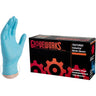 Gloveworks Blue Nitrile Industrial Latex-Free PF Disposable Gloves | 5 mil Thick | Sizes S-XXL | 100 Gloves/Box; 10 Boxes/Case = Case of 1,000 by Ammex
