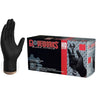 Gloveworks HD Black Nitrile Industrial Latex-Free PF Disposable Gloves | 6 mil Thick | Sizes M-XXL | 100 Gloves/Box; 10 Boxes/Case = Case of 1,000 by Ammex