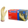 Gloveworks Ivory Latex Industrial Powder Free Disposable Gloves | 8 mil Thick | Sizes S-XXL | 100 Gloves/Box; 10 Boxes/Case = Case of 1,000 by Ammex