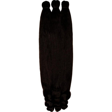 Goddess Curl Braid - Pre-Stretched - Color 1B by Rastafri