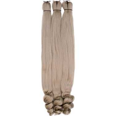 Goddess Curl Braid - Pre-Stretched - Color Smokey Taupe by Rastafri