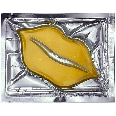 Gold Crystal Collagen Age Defying Lip Masks - Concentrated Lip Mask Treatment with Nourishing Collagen &amp; Glycerin to Hydrate and Plump Lips / Case of 30 Lip Masks