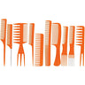 Gold Magic 10 Piece Bone Comb Rollup Set