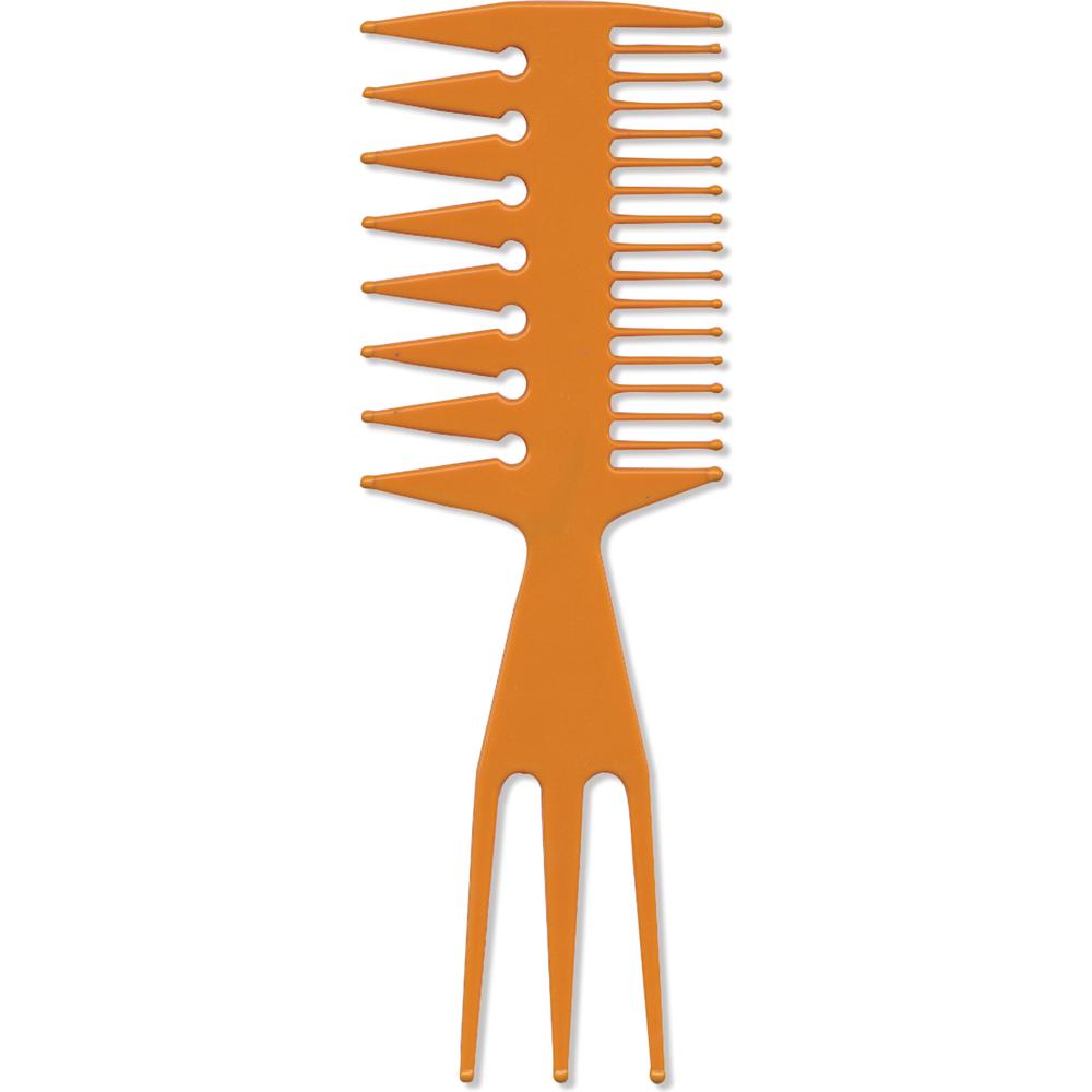 Gold Magic - 3-in-1 Imitation Bone Comb - Combination Pik, Rake, And F ...