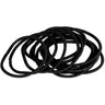 Gold Magic Black Elastic Bands / 12/Pack