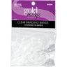 Gold Magic - Clear Braiding Bands - Ideal For Securing Braids And Other Hair Styles