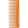 Gold Magic - Imitation Bone Fluff Comb - 6-1/2" - Easily Glide Through Thick, Curly Hair To Detangle And Add Volume Without Frizz
