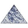 Gold Magic Rayon Triangle Veils Black