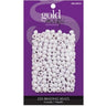 Gold Magic - White Braiding Beads - 250 Pack