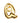 Gold Nail Charms - "Q" Character / Pack 20-Count by Charm Nails