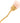Gold Rose Shape Cosmetic / Nail Dust Brush - Handmade - Luxurious Quality - Each