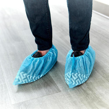 Graham ProDefense Shoe Cover Anti-Skid / Large / Case = 100 Count x 10 Packs = 1,000 Shoe Covers