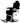 Grande Barber Chair with 27" Base Heavy Duty Hydraulic Pump by Pibbs