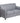 Gray Leather Guest Loveseat / Reception Loveseat by BIGA