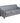 Gray Leather Guest Sofa / Reception Sofa by BIGA