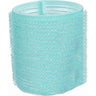 Hair Ware Big Volume Self-Grip Rollers - Large Teal 2-1/2" / 2 Pack