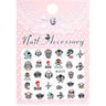 Halloween Nail Art Sticker Decal - Pack #3 - Each