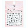 Halloween Nail Art Sticker Decal - Pack #6 - Each