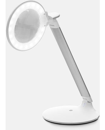 Halo Go Portable Magnifying Lamp / 5 Diopter Magnification with 12 Diopter Inset Lens by Daylight Company