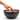 Hand-Hammered Copper with Black Mini Bowl - For Manicure Soaks, Scrubs, and Small Touches by Noel Asmar