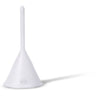 Handblown Frosted Glass Funnel by Katari Handmade Accessories