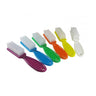 Handled Manicure Brush - Mixed or White Color / 1,440 Mega Case by DHS Products