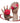 Handmaster Plus Medium Red with Black Cord
