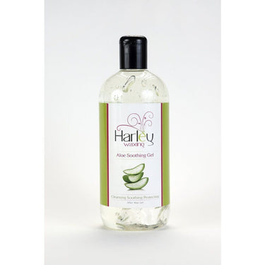 Harley Waxing UK - Aloe After Care Soothing Gel / Soothe and Condition / Use with All Harley Waxes / 1 Case = (6) 16.9 Oz. - 500 mL. Containers