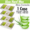 Harley Waxing UK - Aloe Hard Wax / Mica Formula / 1 Case = (4) 2.2 Lbs. - 1 Kilo Tins = 8.8 Lbs. - 4 Kilo Total