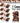 Harley Waxing UK - Chocolate Hard Wax / Titanium Dioxide Formula / 1 Case = (4) 2.2 Lbs. - 1 Kilo Tin = 8.8 Lbs. - 4 Kilo Total