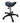 HBNY Dennis Small Saddle Stool / Black Plastic (ST03.1)
