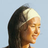Headband - Velour with Velcro - 100% Cotton / Ecru / 3 Pack by Boca Terry