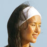 Headband - Velour with Velcro - 100% Cotton / White / 3 pack by Boca Terry