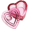 Heart Dappen Dish, Glass - Hot Pink by DL Pro