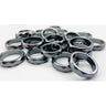 Hematite Balance & Protection Rings - Faceted / Set of 50