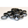 Hematite Balance & Protection Rings - Flat 6mm / Set of 100