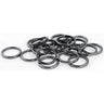 Hematite Balance & Protection Rings - Slim 3mm / Set of 100