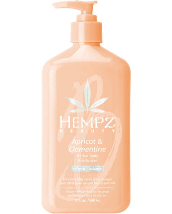 Hempz Apricot & Clementine Moisturizer / 17 oz. - 500 mL.