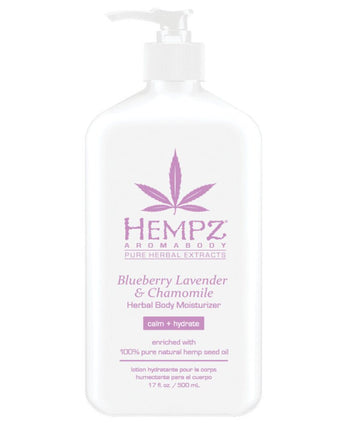 Hempz Blueberry Lavender &amp; Chamomile Moisturizer / 17 oz. - 500 mL.