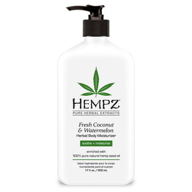 Hempz Coconut &amp; Watermelon Moisturizer / 17 oz. - 500 mL.
