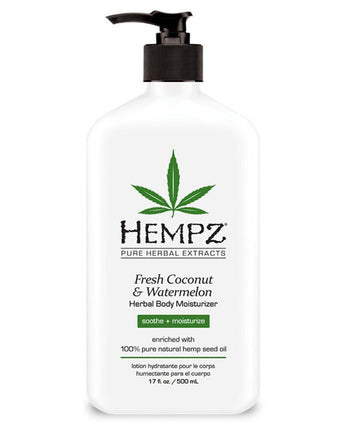 Hempz Coconut &amp; Watermelon Moisturizer / 17 oz. - 500 mL.